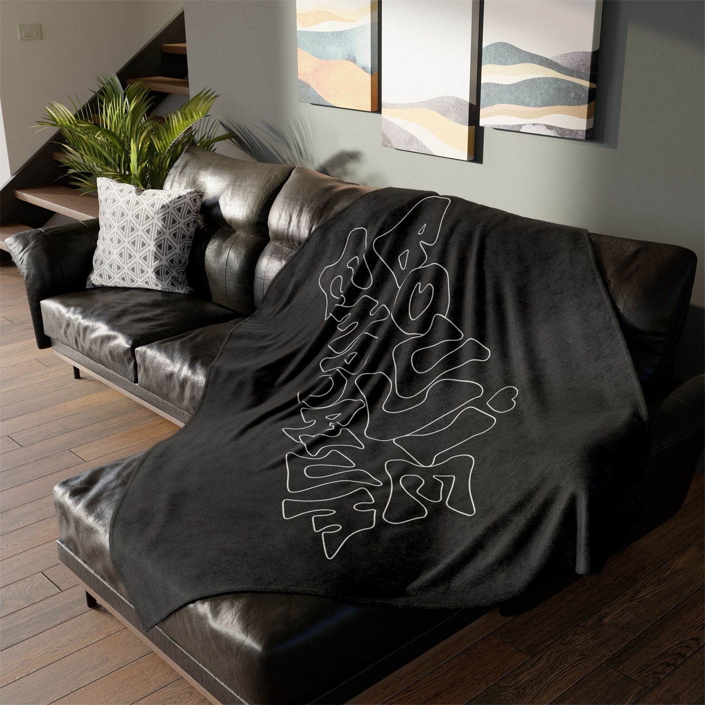 Boujie Emporium 2.0 Logo Polyester Blanket