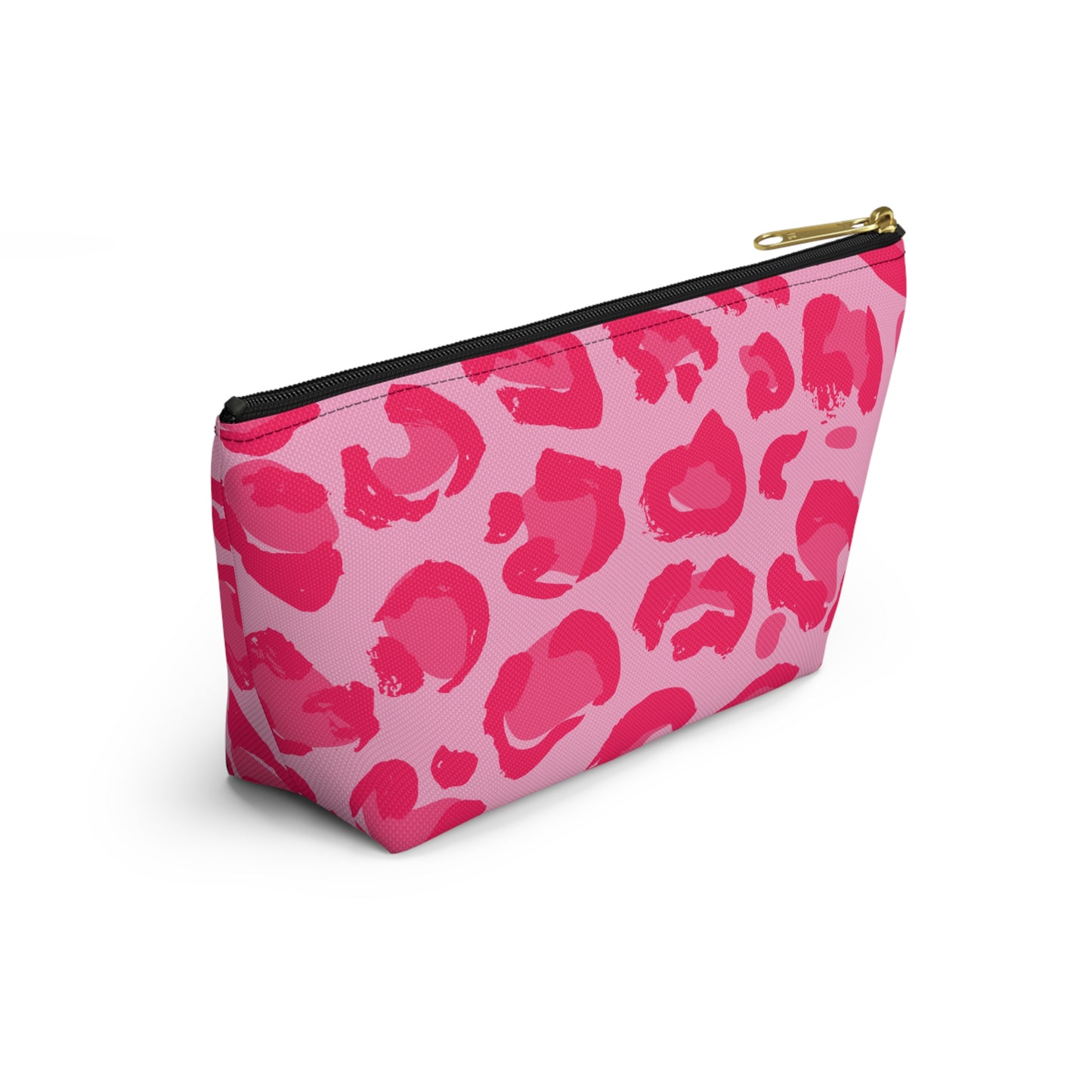 Pink Cheetah Print Accessory Pouch