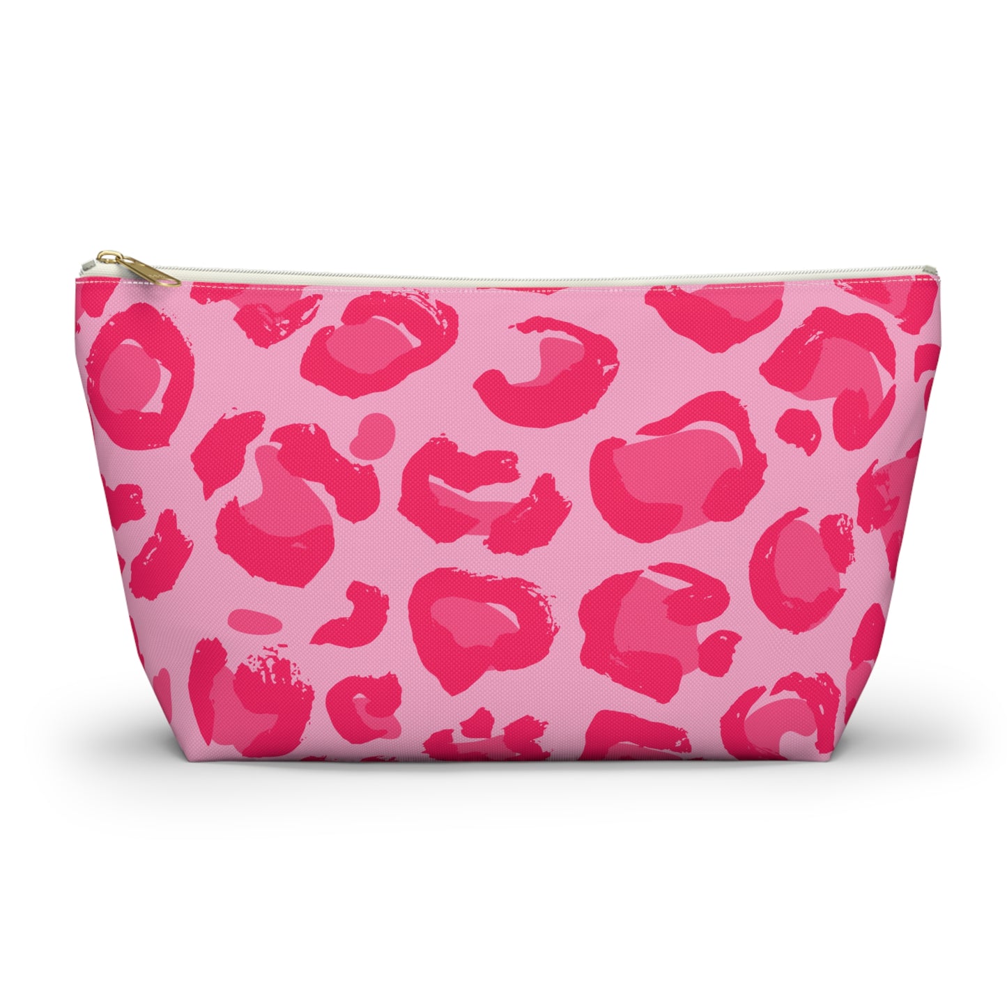 Pink Cheetah Print Accessory Pouch