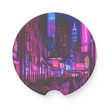 City View Car Coasters