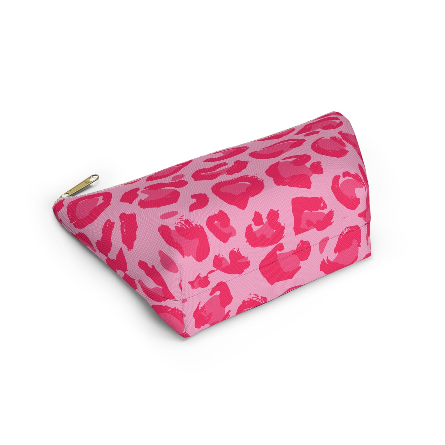 Pink Cheetah Print Accessory Pouch