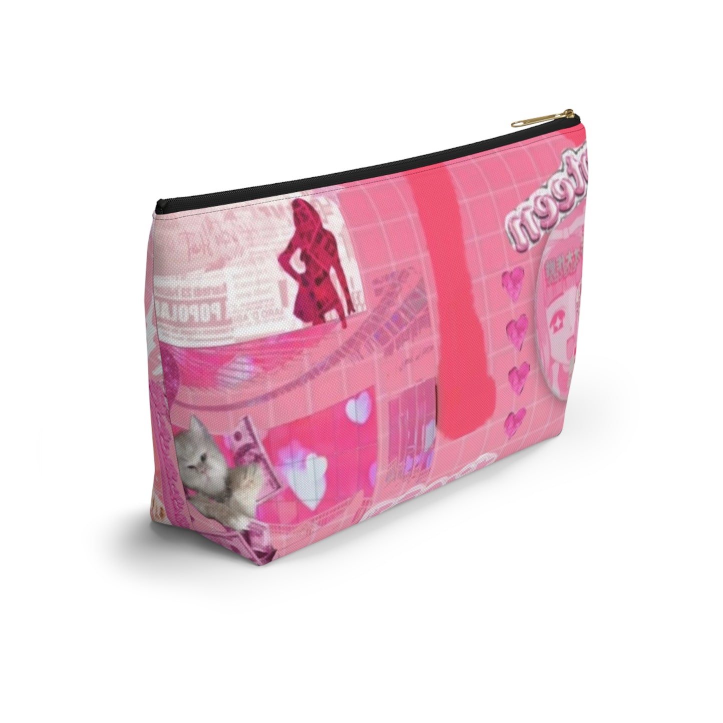 Pink Kawaii Inspired Accessory Pouch