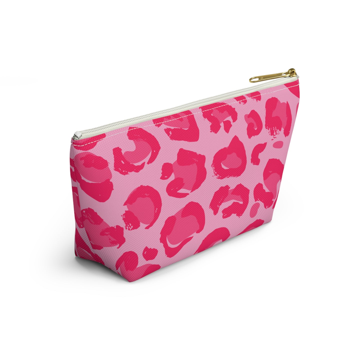 Pink Cheetah Print Accessory Pouch