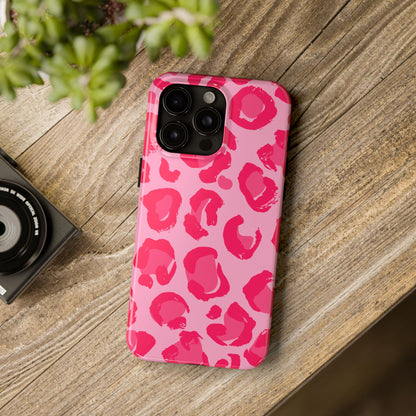 Pink Cheetah Print iPhone Cases