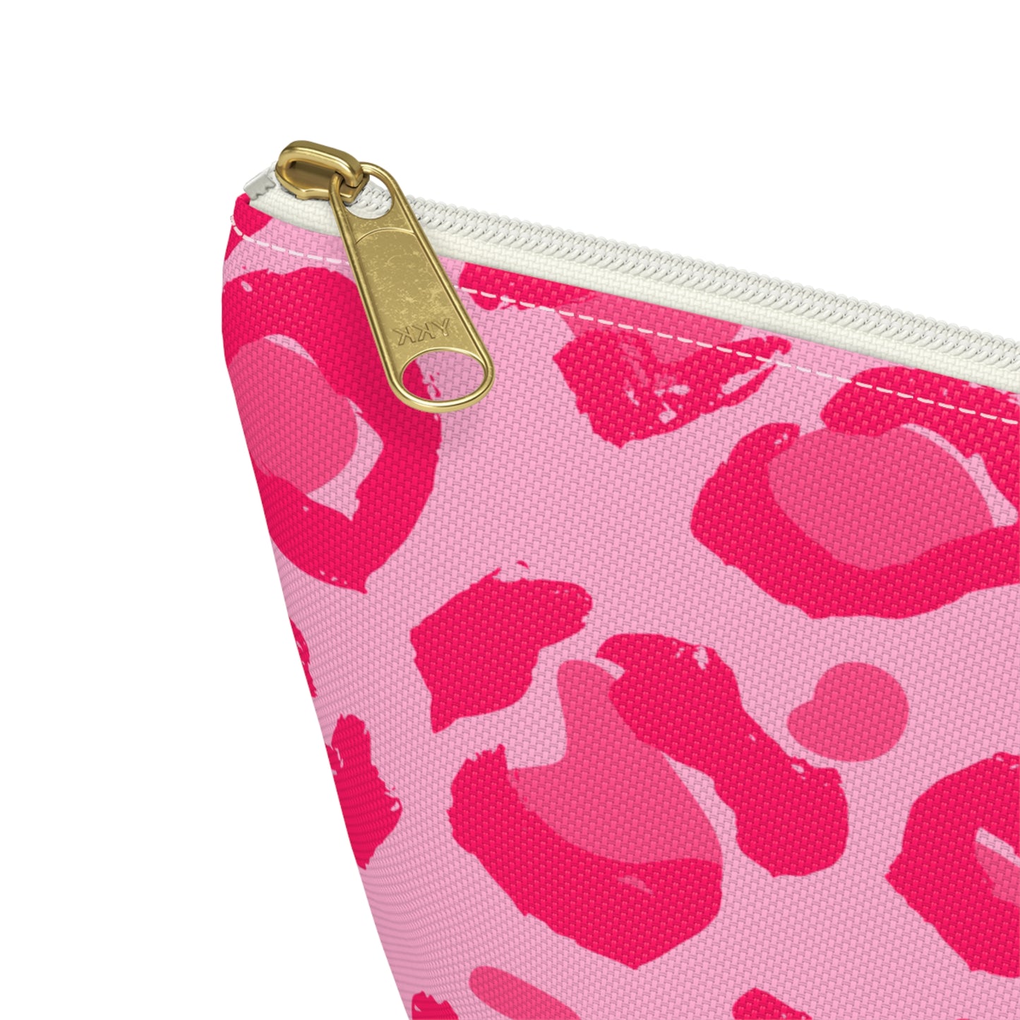 Pink Cheetah Print Accessory Pouch