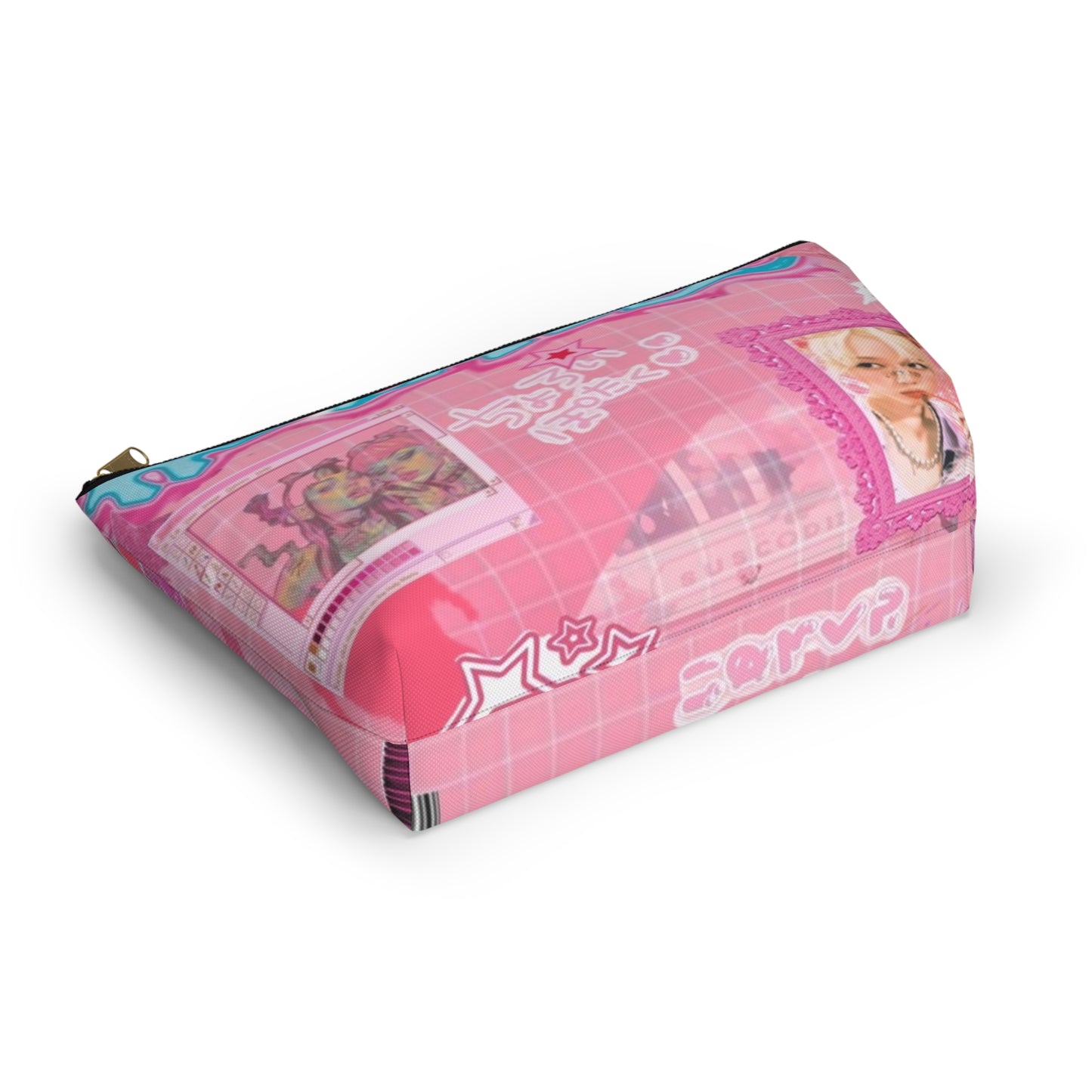 Pink Kawaii Inspired Accessory Pouch