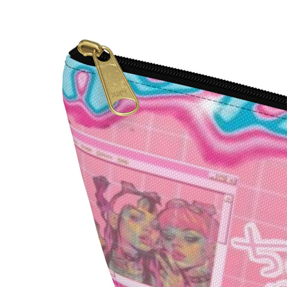 Pink Kawaii Inspired Accessory Pouch