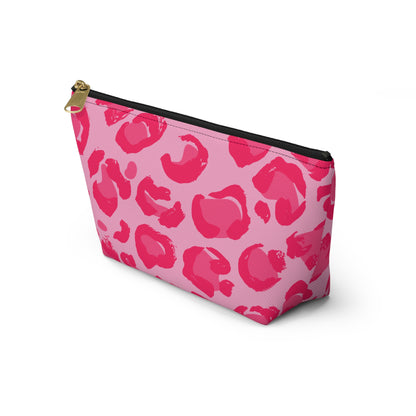 Pink Cheetah Print Accessory Pouch