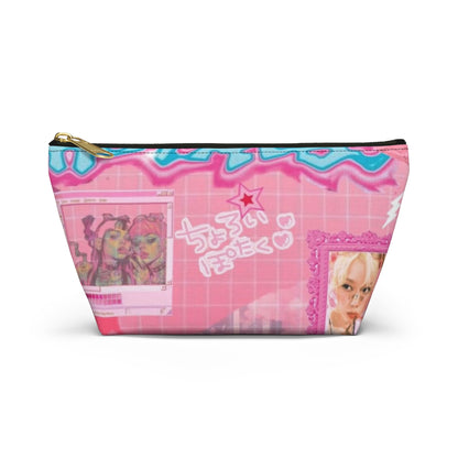 Pink Kawaii Inspired Accessory Pouch