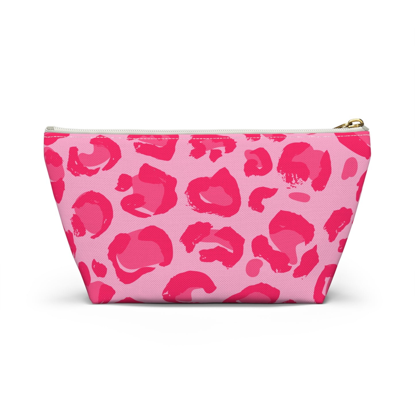 Pink Cheetah Print Accessory Pouch