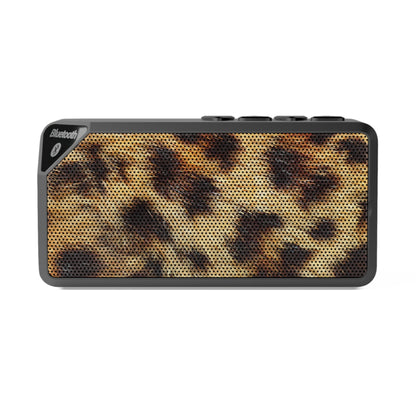 Cheetah Print Bluetooth Mini Speaker