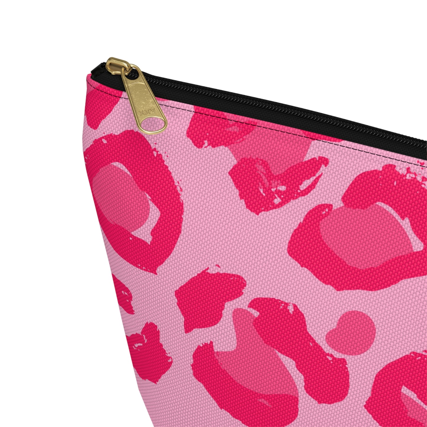 Pink Cheetah Print Accessory Pouch